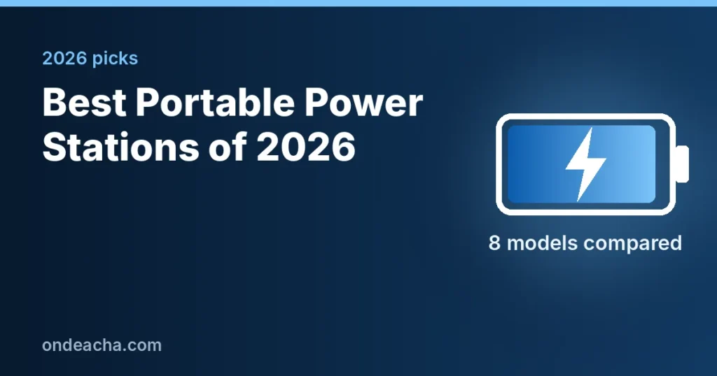 Best portable power stations of 2026 compared
