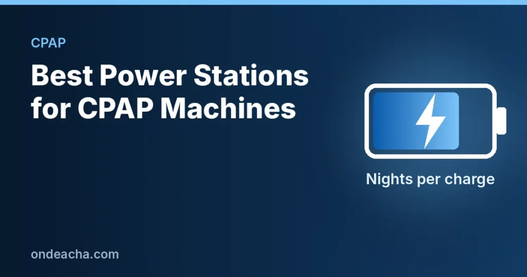 Best portable power stations for CPAP machines