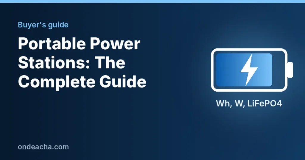 Portable power station buyer's guide